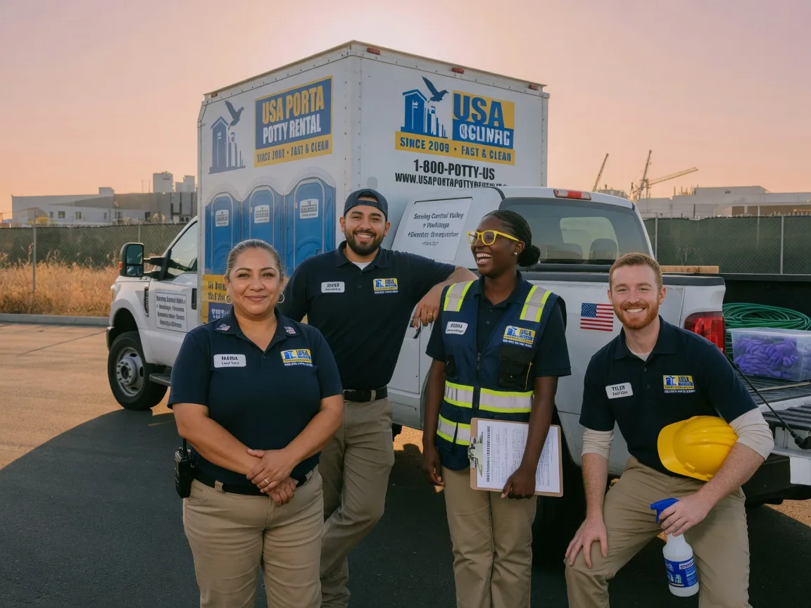 Portable Toilet Rental company in Tracy, CA